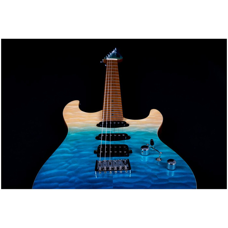 Фото Электрогитара JET JS-1000 QTBL