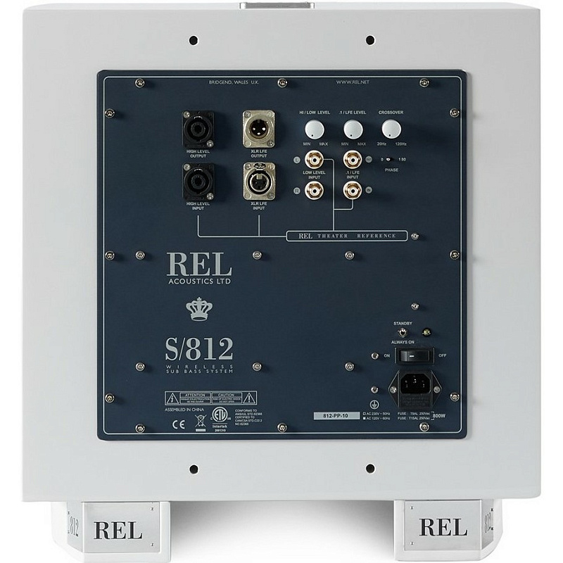 Фото Сабвуфер закрытого типа REL S812 White