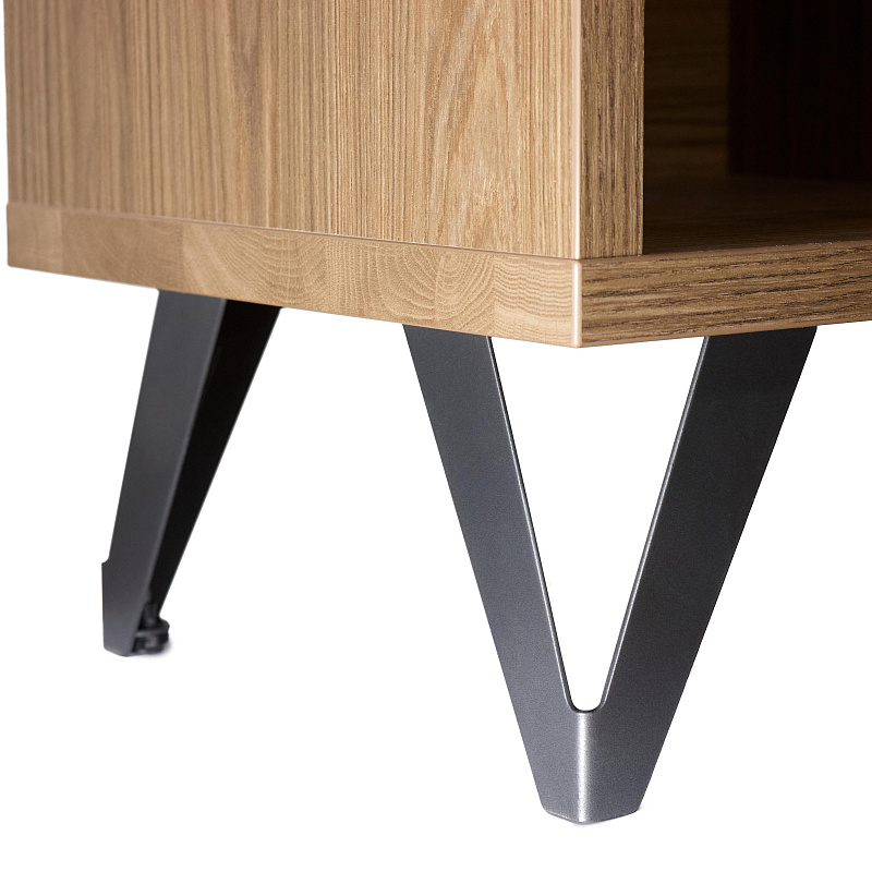 Фото Стеллаж для виниловых пластинок Radiotehnika Rondo 302 Walnut