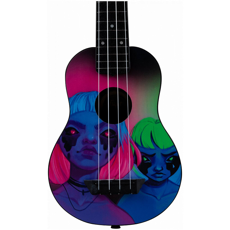 Фото Укулеле сопрано FLIGHT TUS ALYONA SHVETZ TOXIC / Алена Швец Токсик