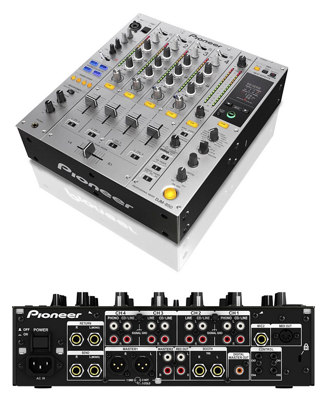 Фото PIONEER DJM-850-S DJ микшер