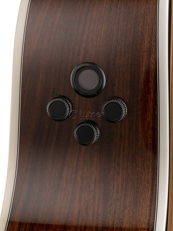 Фото Gold-A8-WCASE-LB Gold Series Электро-акустическая гитара,с вырезом, санберст, с чехлом, Cort