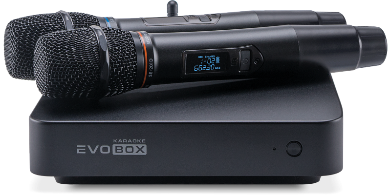 Фото Караоке система Evolution EVOBOX Plus Black