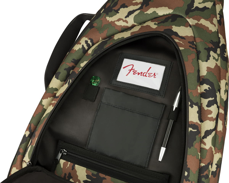 Фото FENDER FE920 Electric Guitar Gig Bag Woodland Camo
