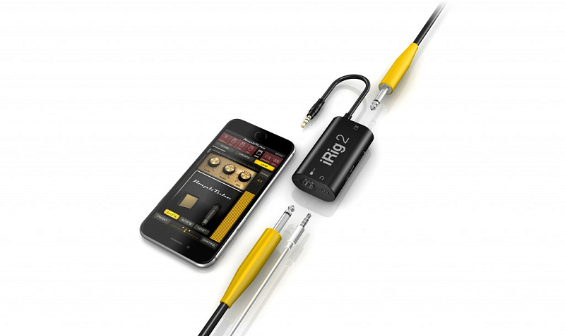 Фото Аудиоинтерфейс гитарный IK Multimedia iRig2-PLG