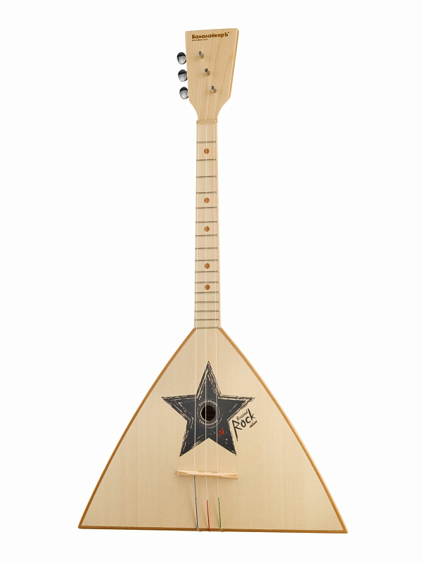 Фото SBF-RR Русский рок Балалайка, трехструнная, Балалайкеръ