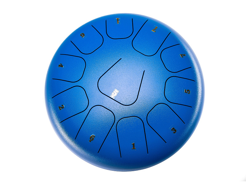 Фото FTD-1211C-BL Глюкофон, 30см, До мажор, синий, Foix