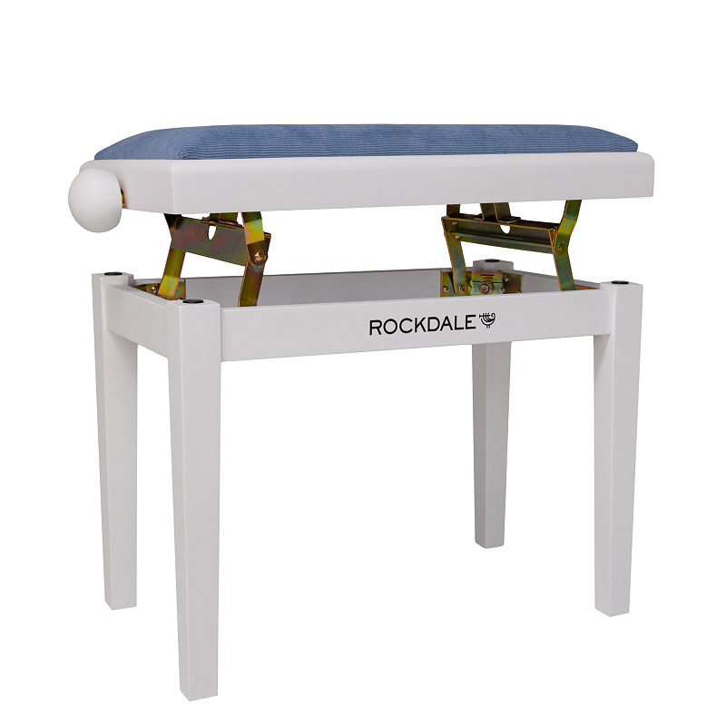 Фото Банкетка ROCKDALE RHAPSODY 131 WHITE ROYAL BLUE