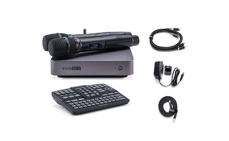 Фото Караоке система EVOLUTION EVOBOX Classic Graphite