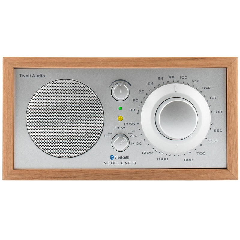 Фото Радиоприемник Tivoli Model One BT Silver/Cherry