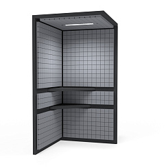 Звукоизоляционная угловая полукабина Sheerma Corner