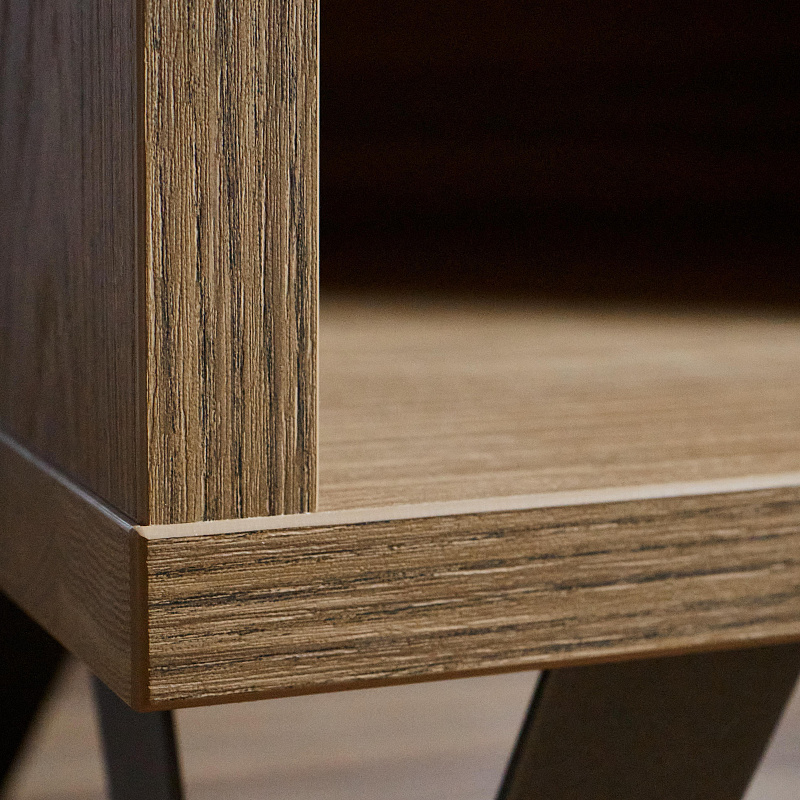 Фото Стеллаж для виниловых пластинок Radiotehnika Rondo 302 Walnut