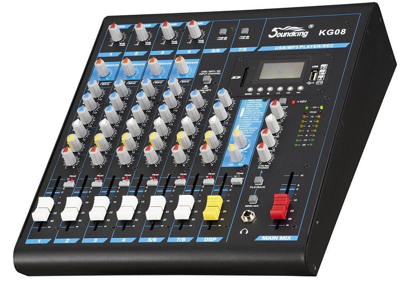 Фото Микшерный пульт Soundking KG08