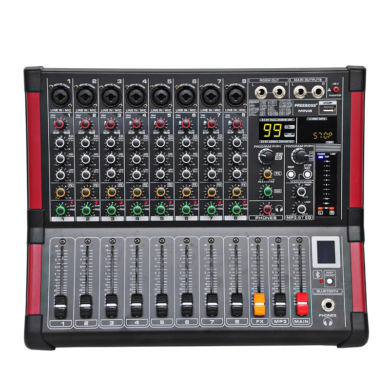 Фото Микшерный пульт Freeboss MINI8