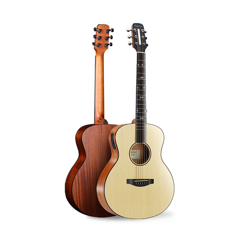 Фото  Акустическая гитара POPUMUSIC Poputar T1 Travel Edition Wood