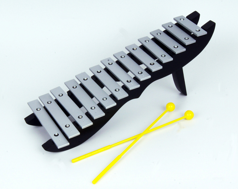 Фото Металлофон (глокеншпиль) лесенка 13 брусков Fleet FLT-4013