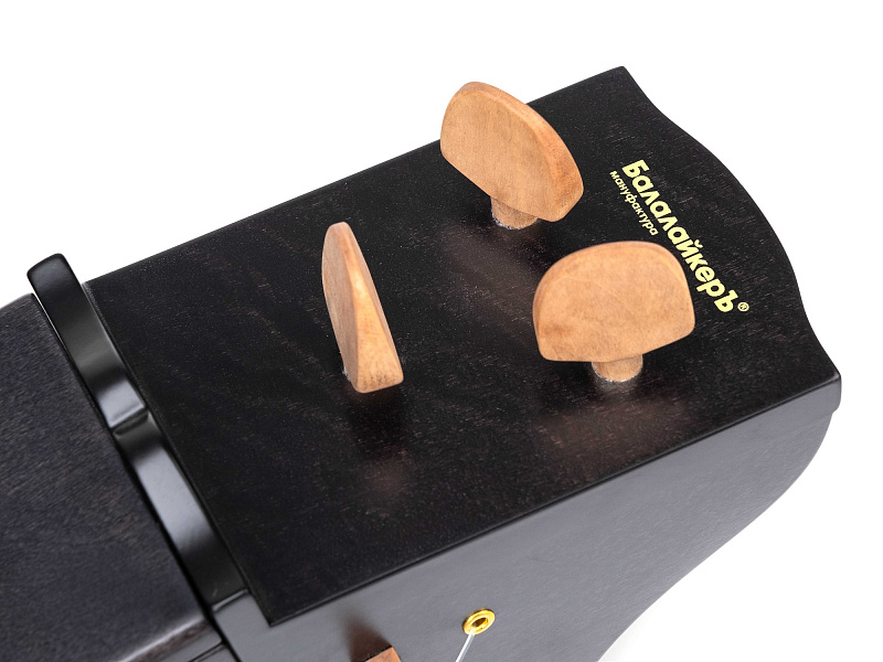 Фото HGE-DB Пилигрим-DB Колёсная лира диатоническая, цвет черный, БалалайкерЪ