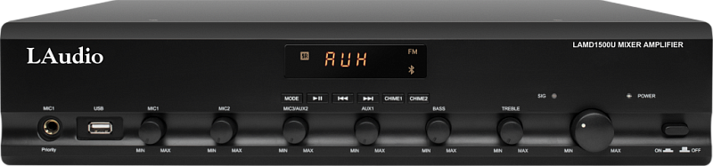 Фото Микшер усилитель мощности трансляционный LAudio LAMD1500U