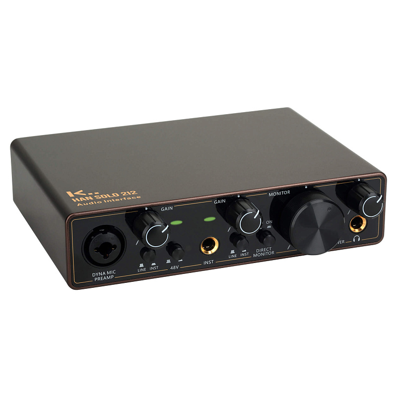 Фото Аудиоинтерфейс KOOBIC Han Solo 2i2