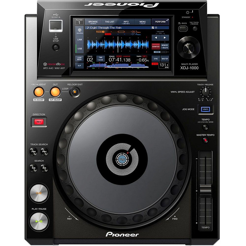 Фото USB DJ-проигрыватель PIONEER XDJ-1000