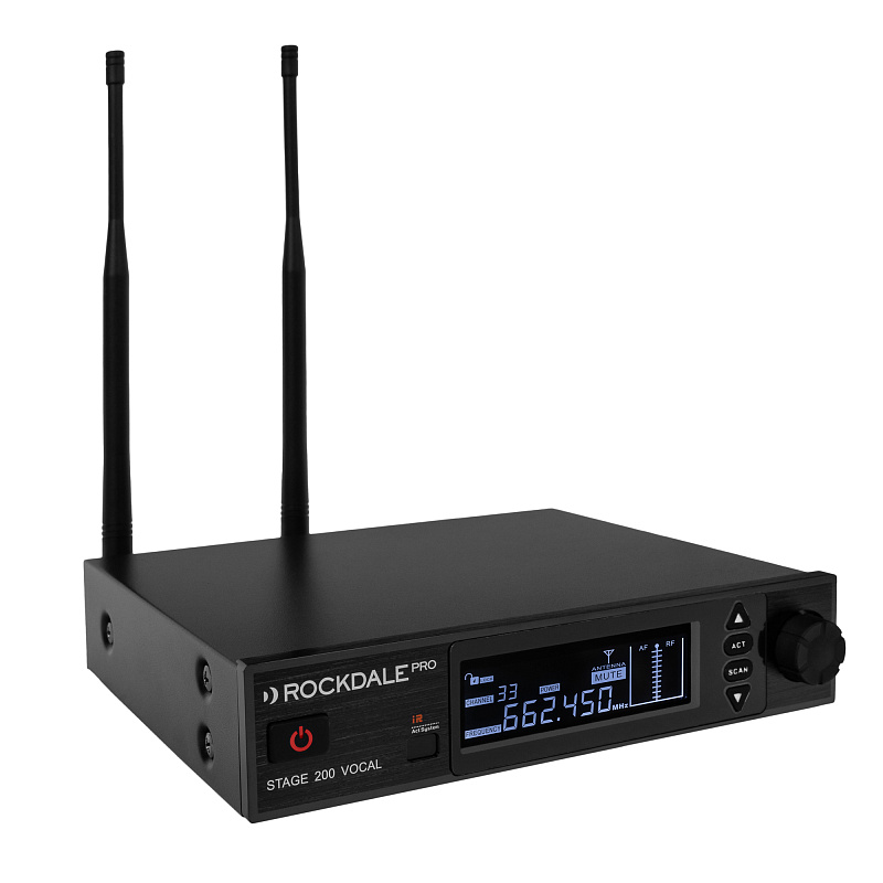 Фото Радиосистема ROCKDALE PRO Stage 200 BK Vocal