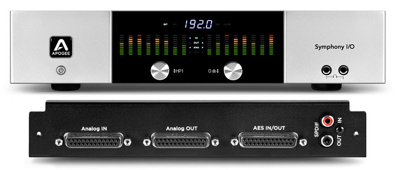 Фото Модуль Apogee Symphony 8 Analog I/O + 8 AES I/O 8 AD 8 DA 8 AES In 8 AES Out 2-Ch S/PDIF