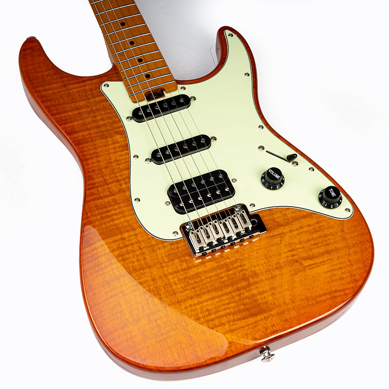 Фото Электрогитара EART NK-C3 Trans Cherryburst