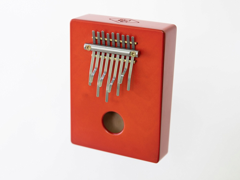 Фото KL-A-K9MSPM-R Калимба каримба 9, Standart, средняя, красная, Kalimba LAB