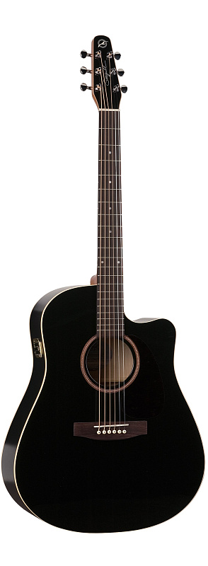 Фото Seagull ENTOURAGE CW QI Black GT Электроакустическая гитара 
