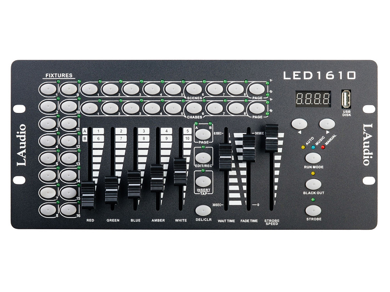 Фото DMX Контроллер LAudio DMX-LED-1610