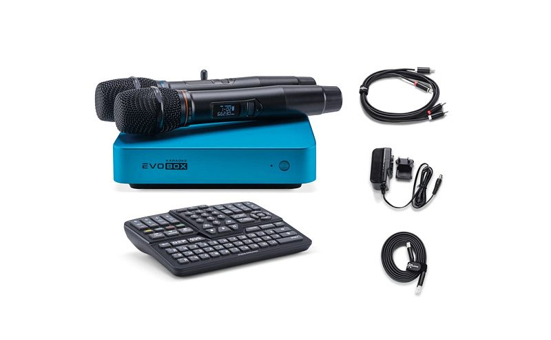 Фото Караоке система EVOLUTION EVOBOX Classic Ocean