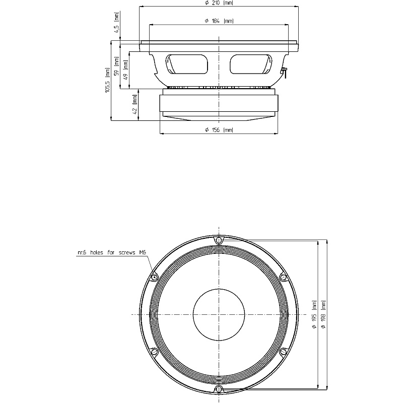 Фото EighteenSound 8M400F/8