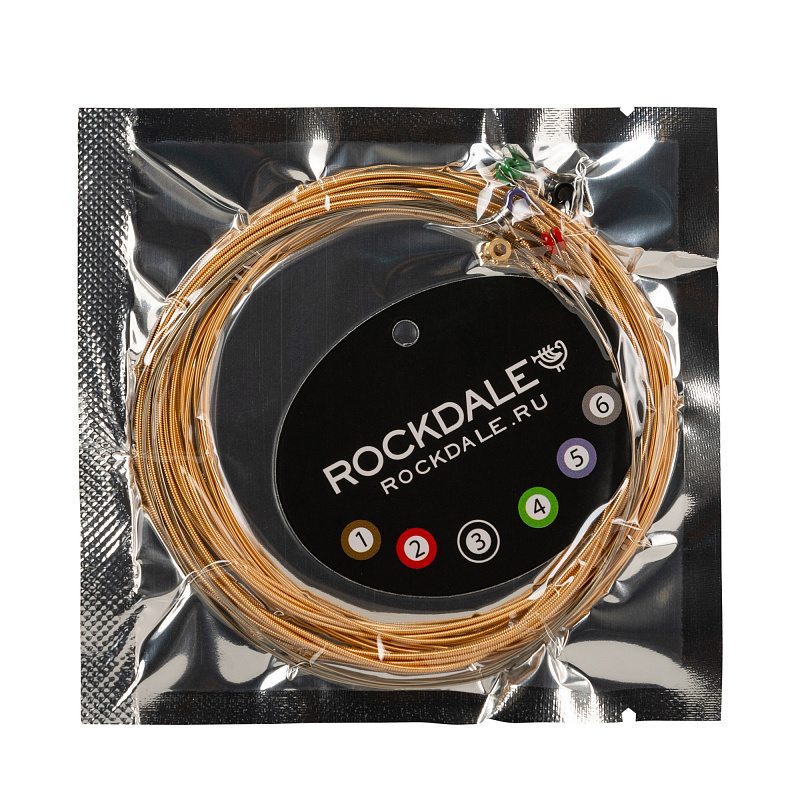 Фото Струны ROCKDALE PRO 11-52 Phosphor Bronze Medium