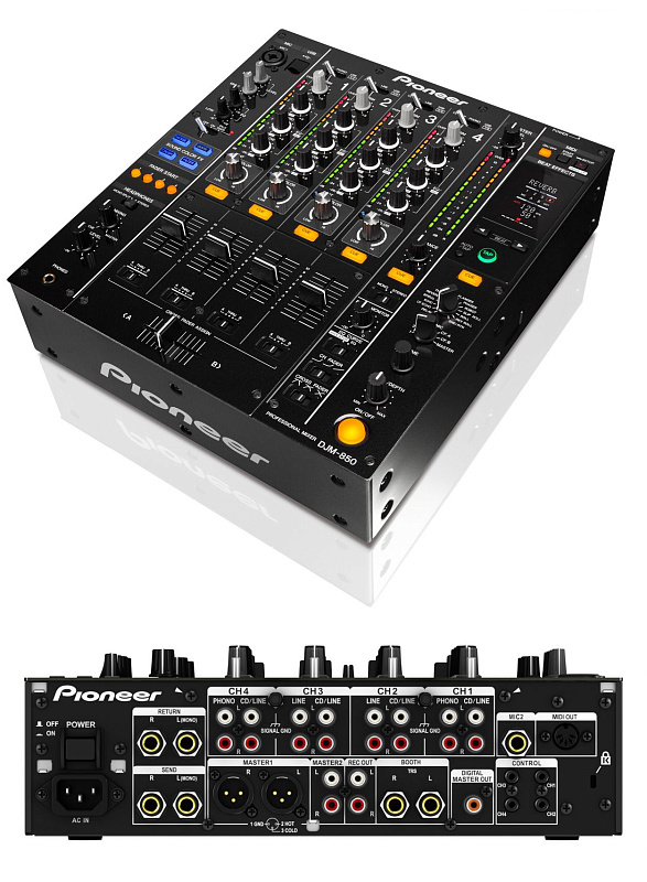 Фото PIONEER DJM-850-K DJ микшер