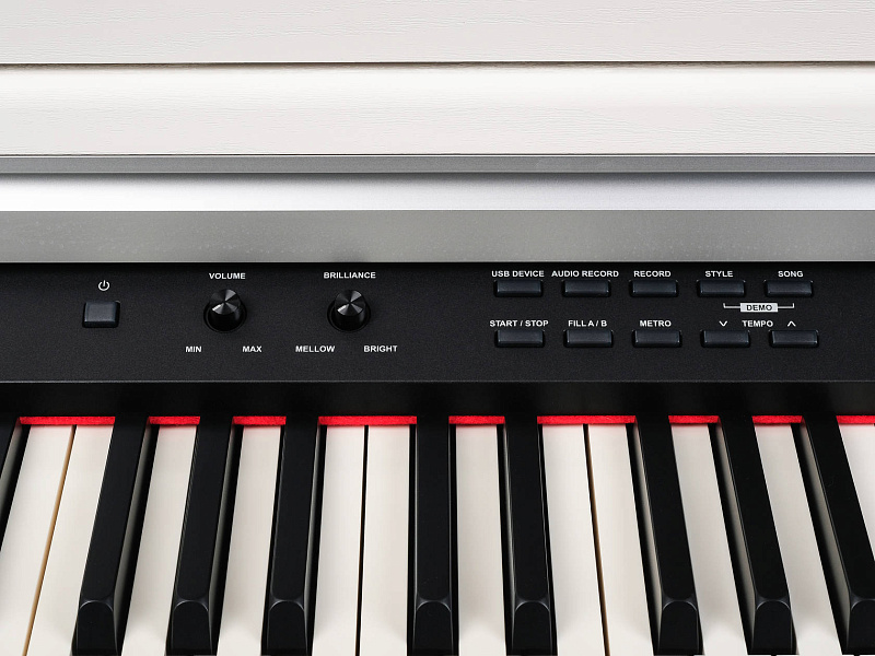 Фото Цифровое пианино Medeli DP460K-GW, белое глянцевое