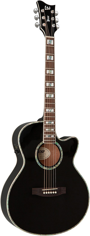 Фото Электроакустическая гитара ESP XAC10E BLK