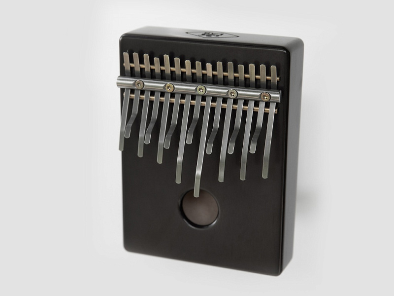Фото KL-A-K15MNPM-D Калимба каримба 15, Nunga, средняя, черная, Kalimba LAB