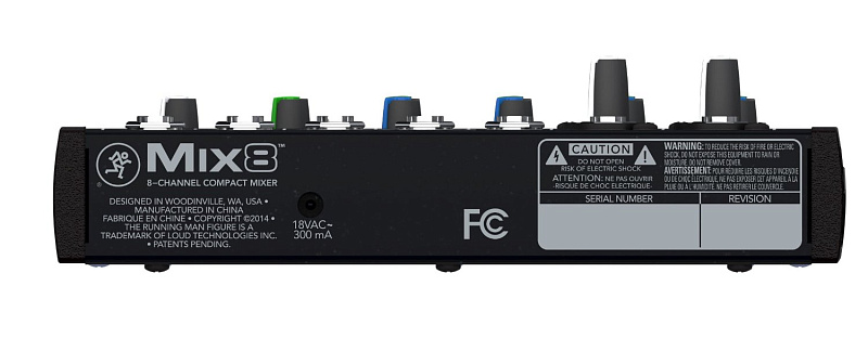 Фото MACKIE Mix8 8-канальный компактный микшер