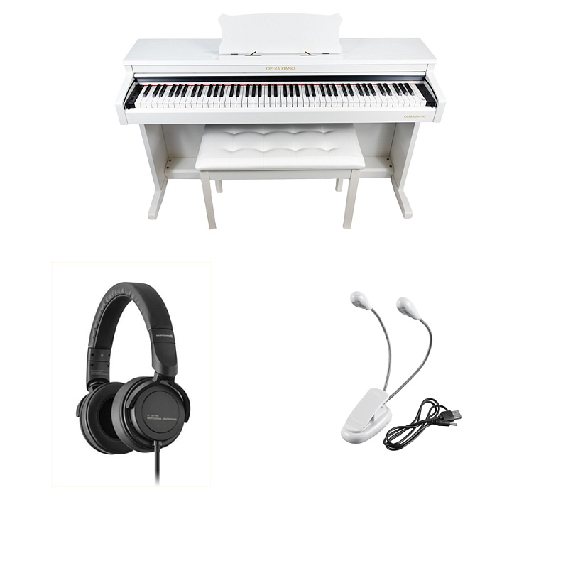 Фото Цифровое пианино с аксессуарами Opera Piano Bundle 1