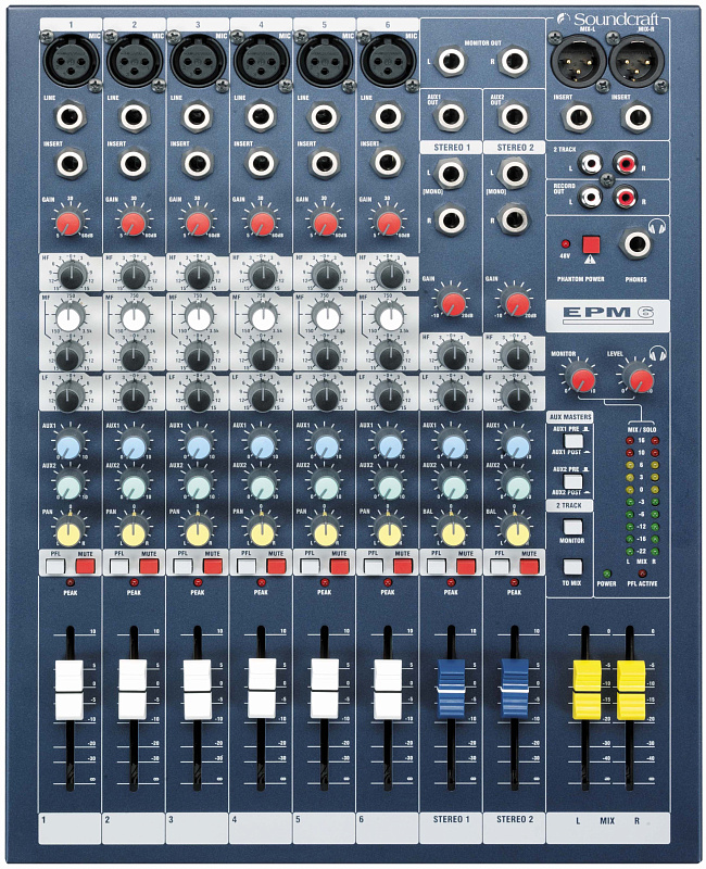 Фото SOUNDCRAFT EPM6