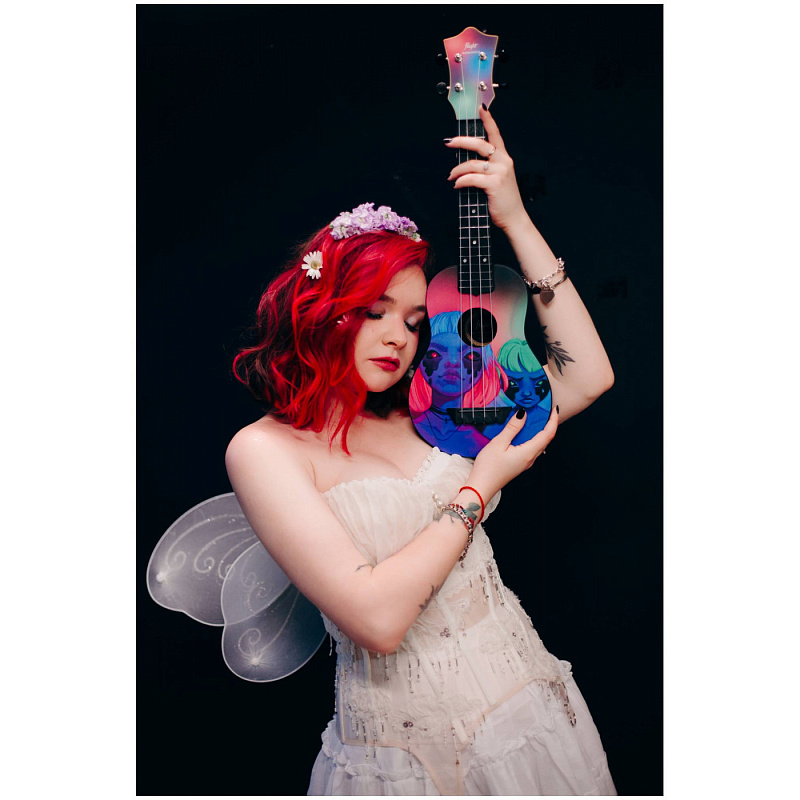 Фото Укулеле сопрано FLIGHT TUS ALYONA SHVETZ TOXIC / Алена Швец Токсик