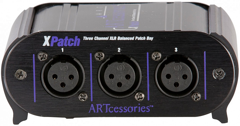 Фото ART Xpatch 3-х канальный патчбэй