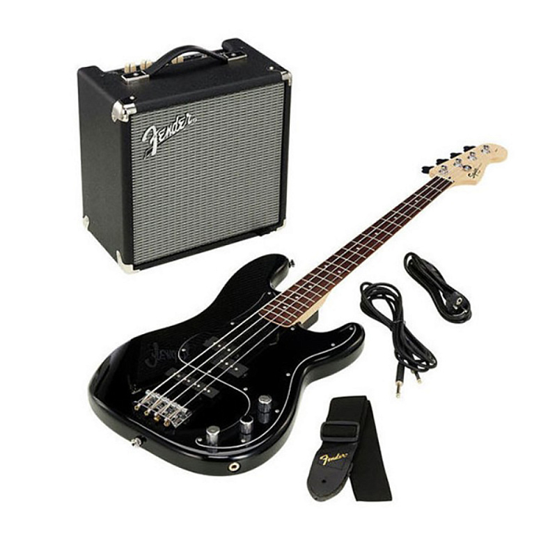 Фото FENDER SQUIER PK PJ BASS R15v3 BLK 230V EU