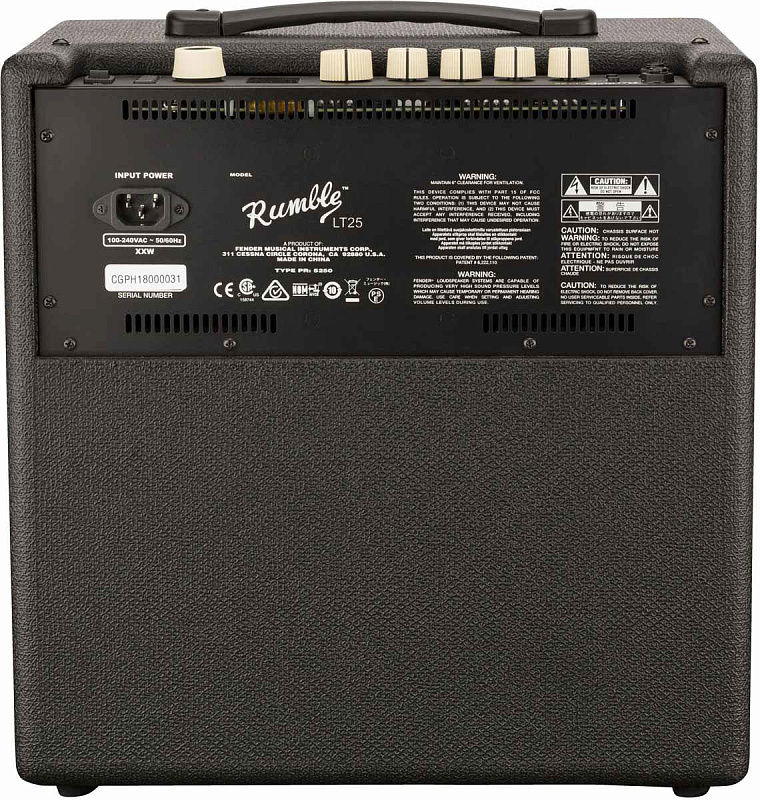 Фото Комбоусилитель FENDER RUMBLE LT 25