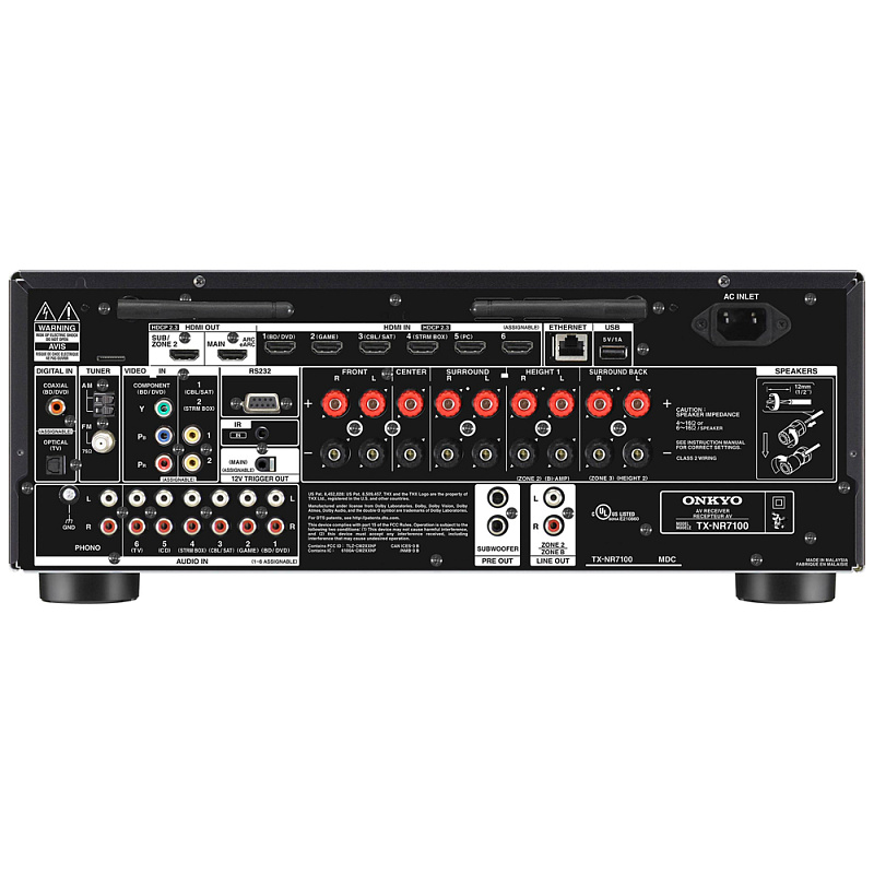 Фото AV ресивер Onkyo TX-NR7100 B M2