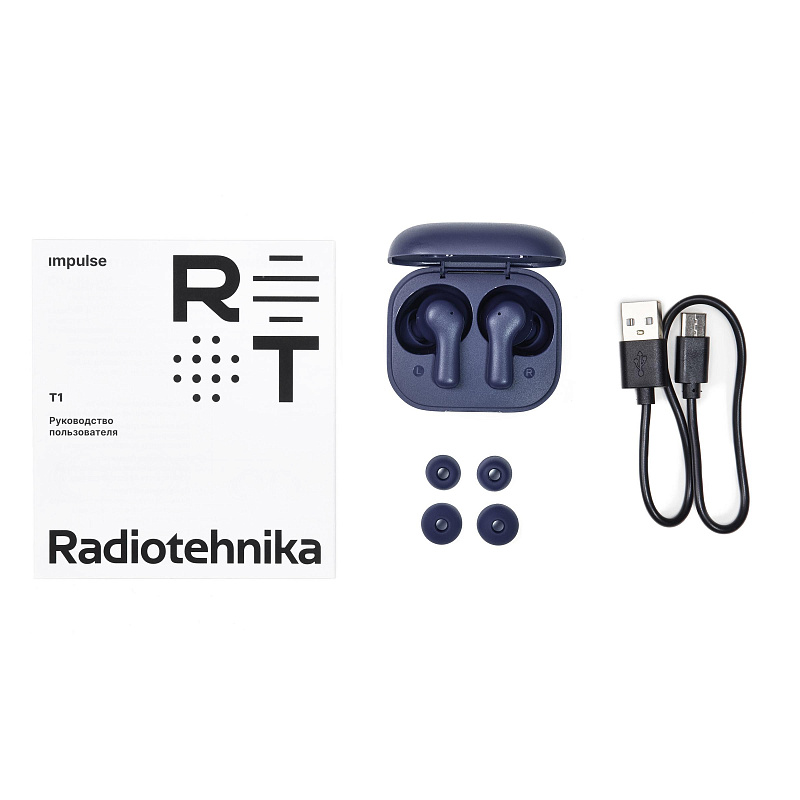 Фото TWS-наушники Radiotehnika Impulse T1