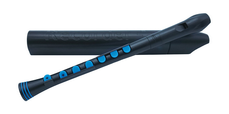 Фото NUVO Recorder+ Black/Blue with hard case немецкая система
