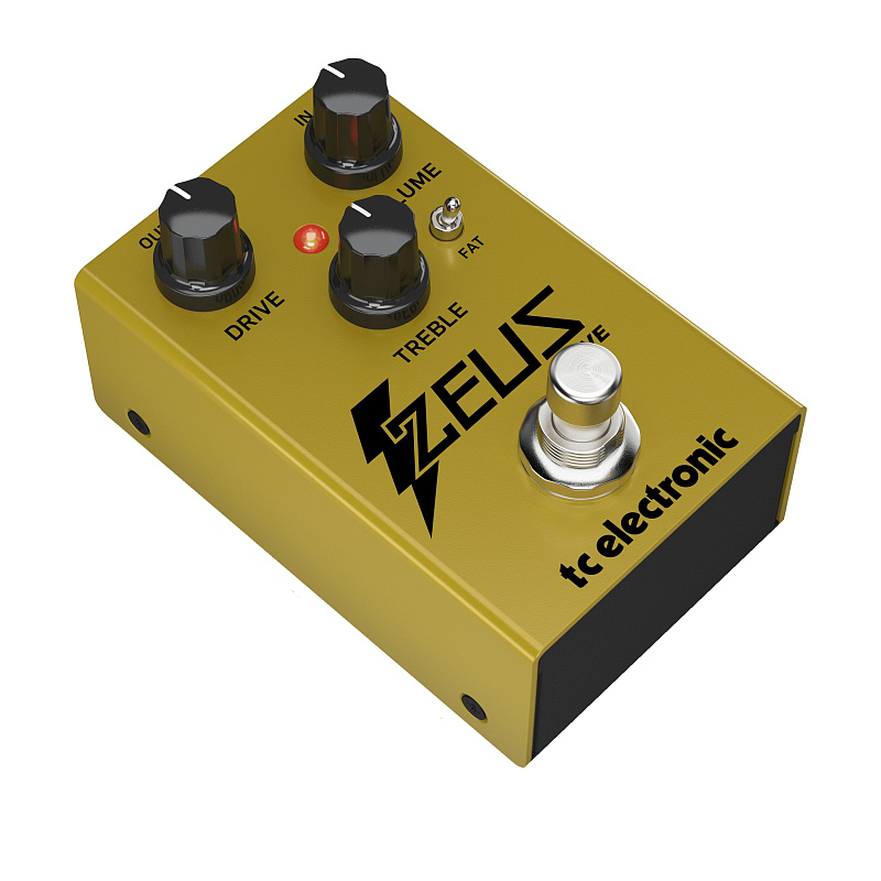 Фото Педаль эффектов TC ELECTRONIC ZEUS DRIVE OVERDRIVE