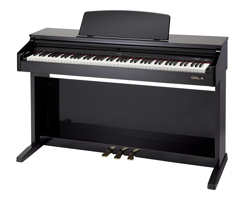 Фото Цифровое пианино ORLA CDP 10 BLACK POLISHED