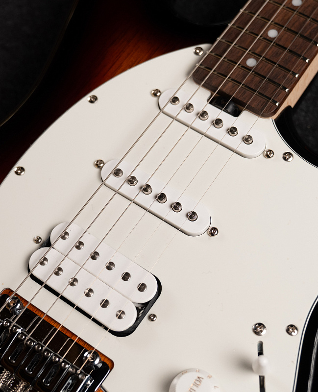 Фото Электрогитара Sterling Cutlass HSS Vintage Sunburst